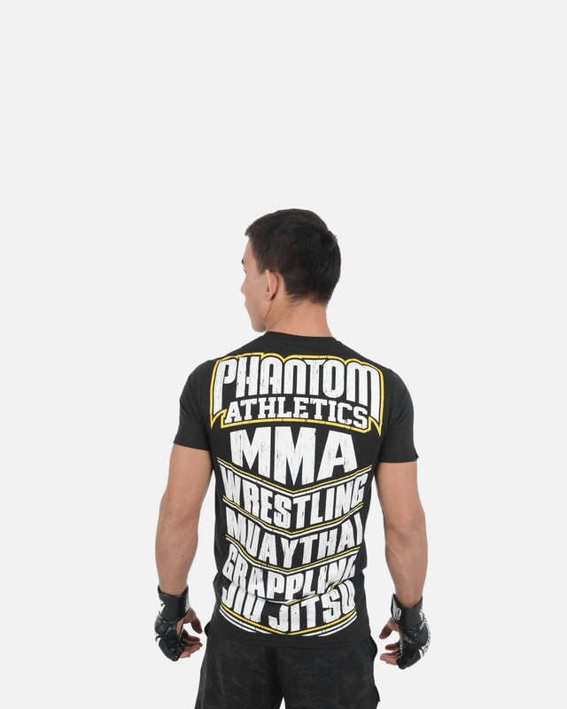 T-Shirt MMA Phantom Athletics Sports – Nero
