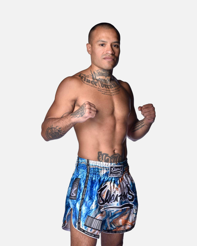8 WEAPONS Muay-Thai-Shorts Vivo Vertigo – Mehrfarbig
