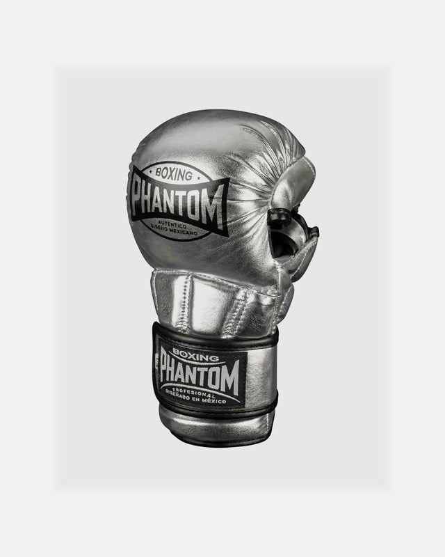 MMA rukavice Phantom Athletics Mexico – Stříbrná/Černá