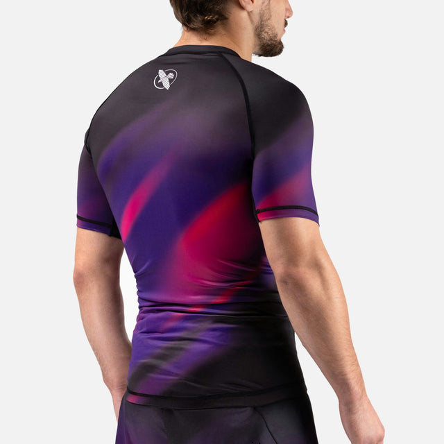 Hayabusa Rashguard Apex Nova Korta ärmar – Lila