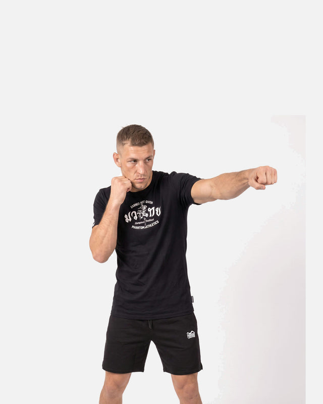 T-shirt Phantom Athletics Warrior – Nero