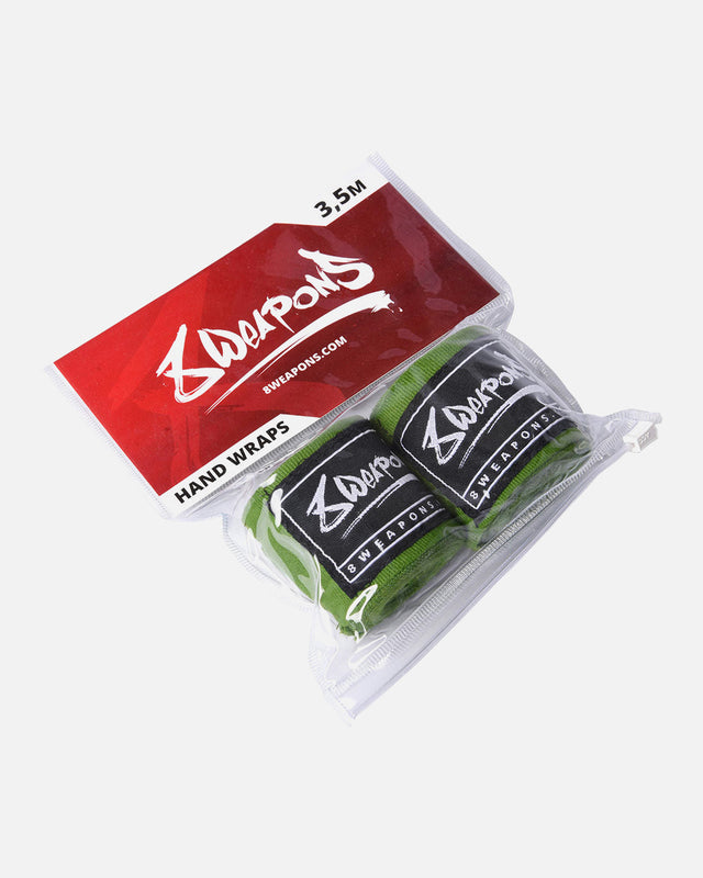 8 WEAPONS Boxerské bandáže – Olivová