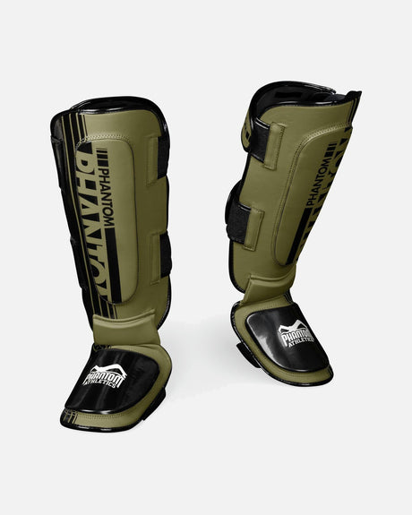 Phantom Athletics APEX Hybrid Benskydd – Armégrön