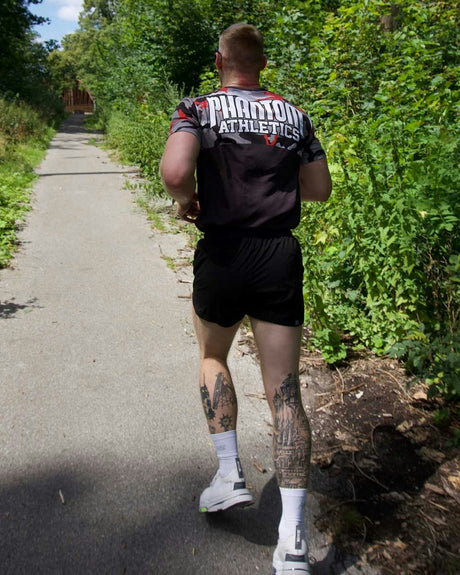 Phantom Athletics EVO Camo træningst-shirt – Rødt