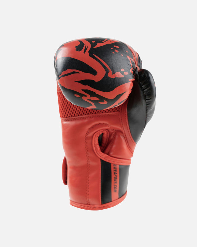 8 WEAPONS Boxhandschuhe Joe – Schwarz/Rot
