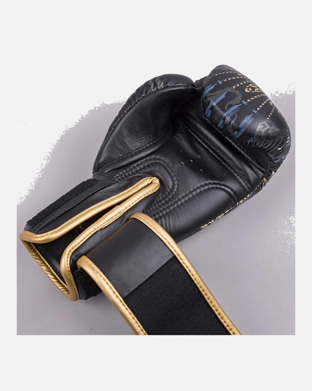Luvas de boxe 8 WEAPONS Three Elephants 2.0 – Preto/Ouro