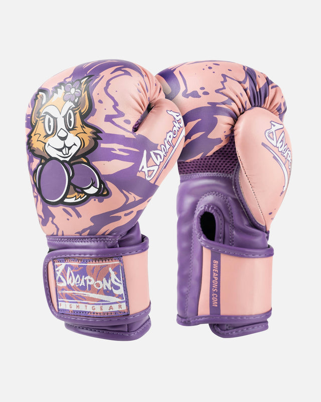 8 WEAPONS Boxningshandskar Jenny – Rosa