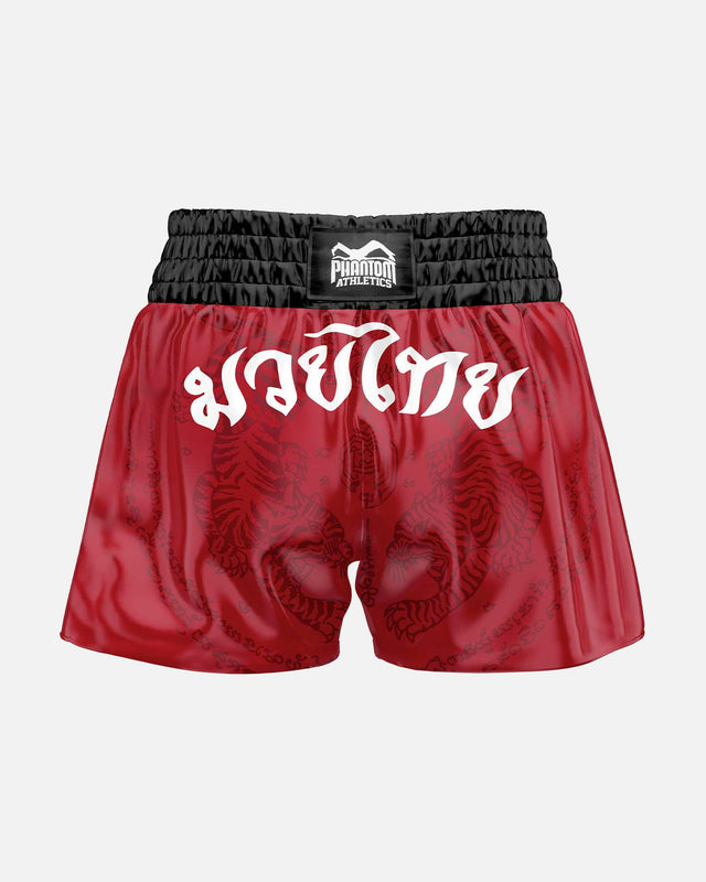 Phantom Athletics Muay Thai shorts Sak Yant – Rød