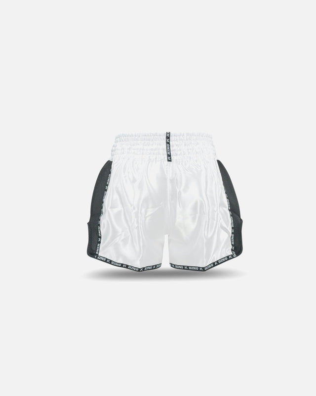 Calções de Muay Thai King Pro Boxing Bangkok – Branco