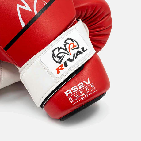 Rival Bokshandschoenen Super Sparring RS2V - Rood