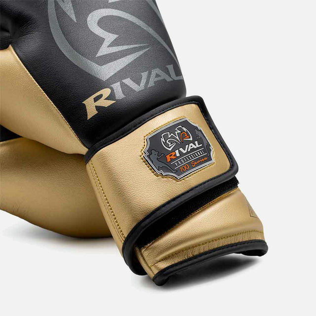 Rival Sandsækhandsker RB100 Professional - Sort/Guld