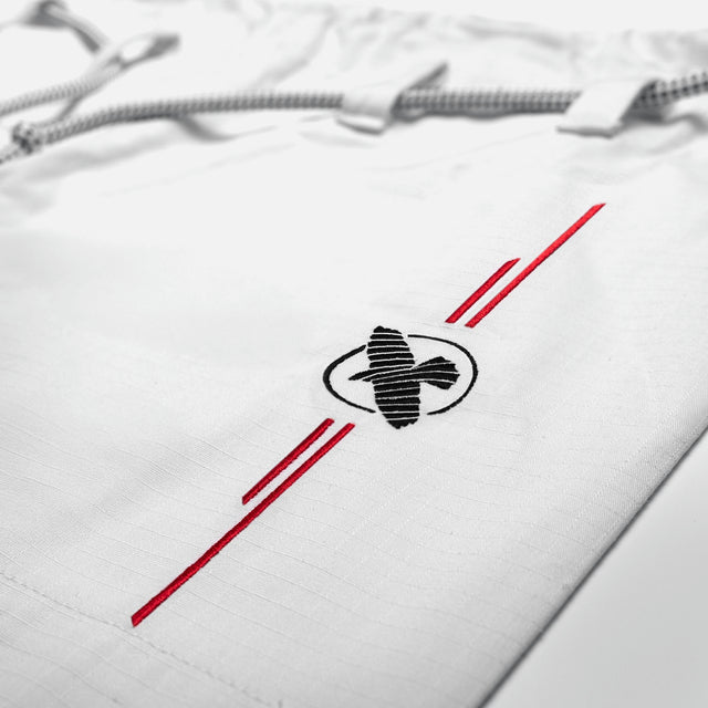 Calções de BJJ Hayabusa Valor Ripstop Mulher – Branco