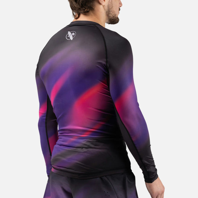 Rashguard Hayabusa Apex Nova cu mâneci lungi – Violet ultraviolet