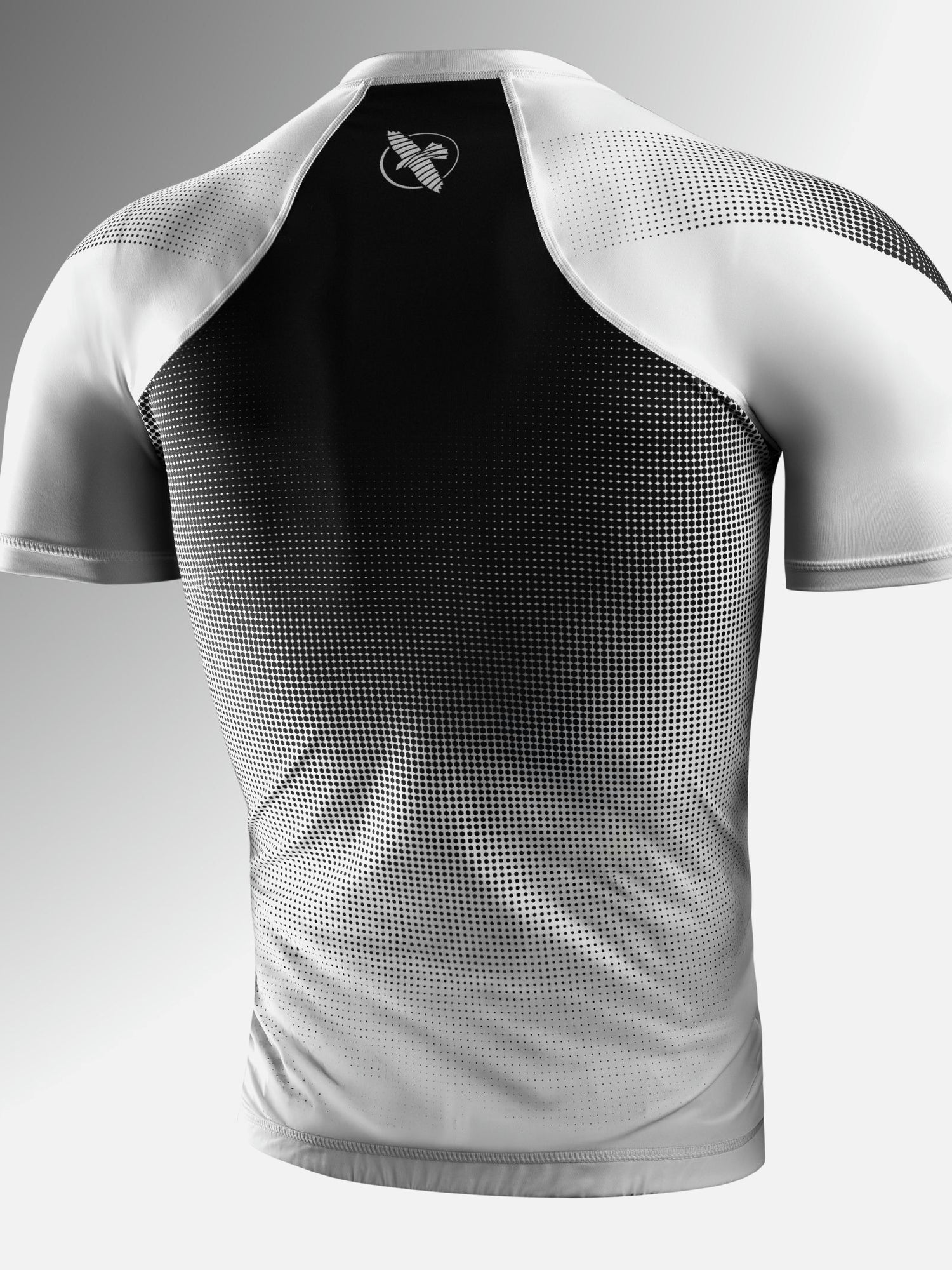 Hayabusa Rashguard Pro Ranked Kurzarm – Weiß