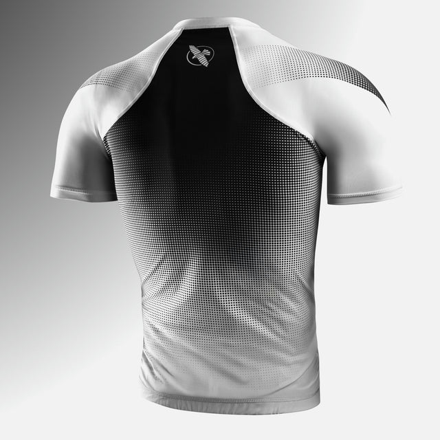 Hayabusa Rashguard Pro Ranked Kurzarm – Weiß