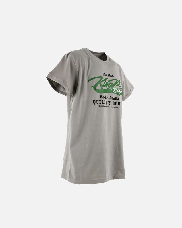 King Pro Boxing Triko Signature – Šedé