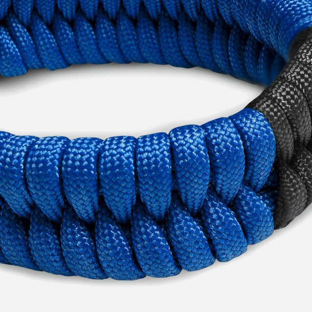 Hayabusa Paracord Jiu Jitsu Armband - Modrá