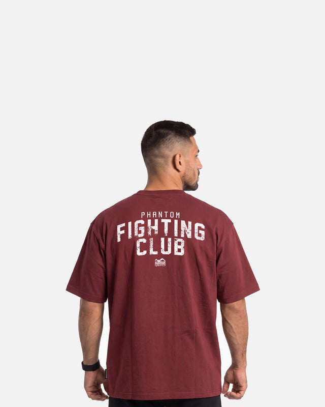 Phantom Athletics T-Shirt FIGHTING CLUB Oversize Heavy - Bordeaux