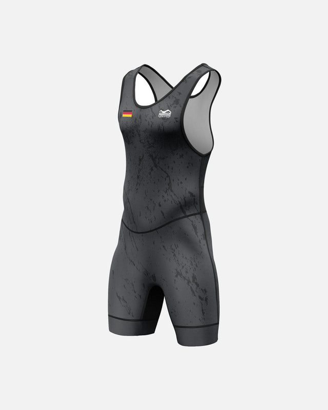 Phantom Athletics Wrestling Singlet EVO Germany – Black/Grey