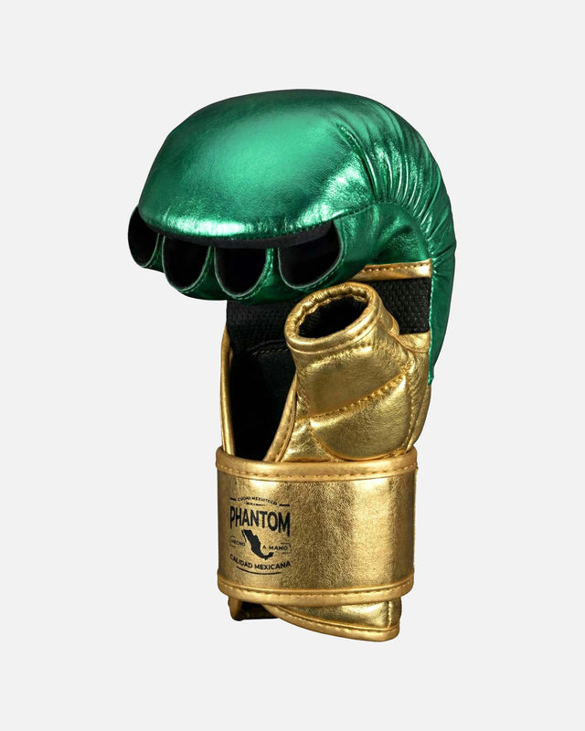 Gants de MMA Phantom Athletics Mexico – Vert/Or