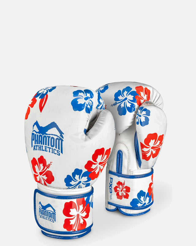 Phantom Athletics Boksehandsker Hawaii - Hvid/Blå/Rød