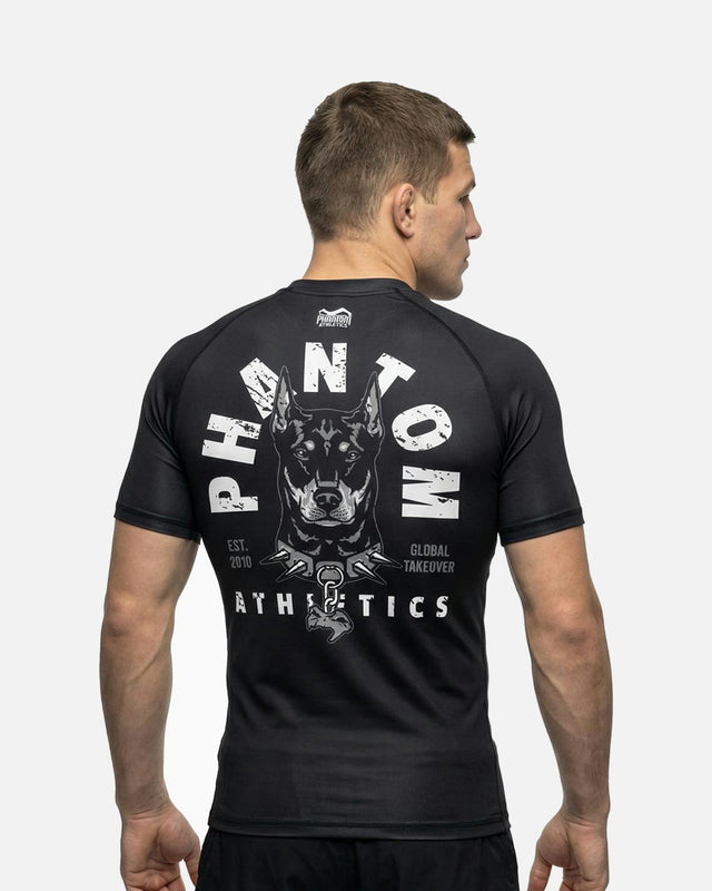 Rashguard Phantom Athletics EVO Dobermann – Černý