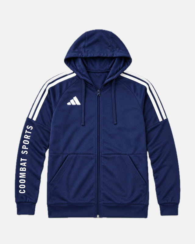 Adidas Træningsjakke Community Sports - Mørkeblå/Hvid