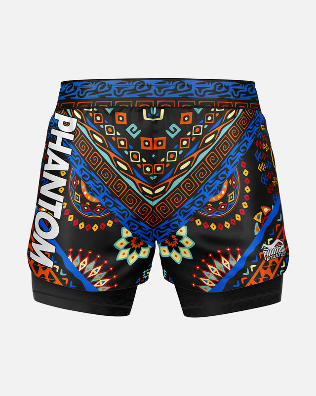 Phantom Athletics MMA Shorts Fusion 2in1 Hakuna Matata – Multicolor