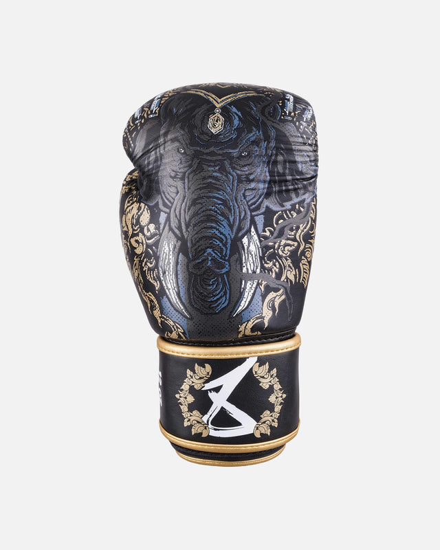 Luvas de boxe 8 WEAPONS Three Elephants 2.0 – Preto/Ouro