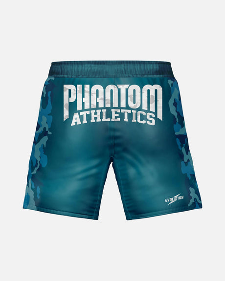 Phantom Athletics MMA-shorts EVO Warfare – Marineblå camo