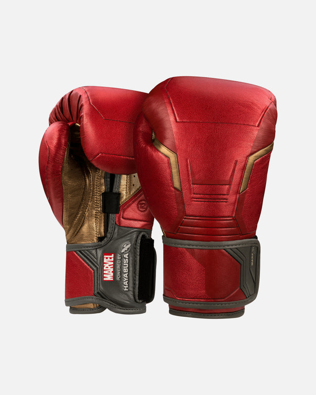 Hayabusa x Marvel Boxningshandskar Iron Man – Röd/Guld