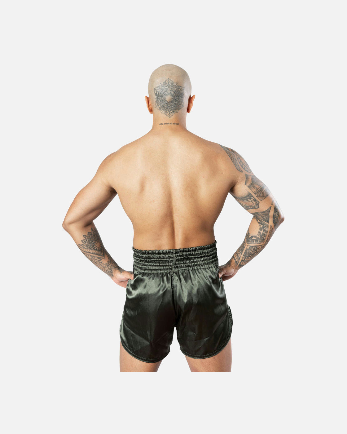 8 WEAPONS Muay Thai Shorts Strike - Olijf
