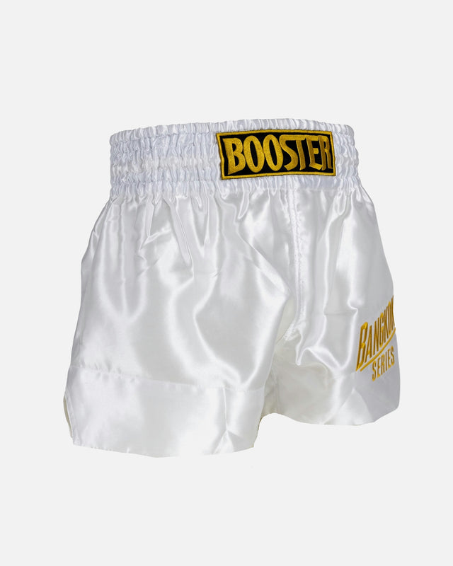 Booster Muay-Thai-Shorts Bangkok – Weiß