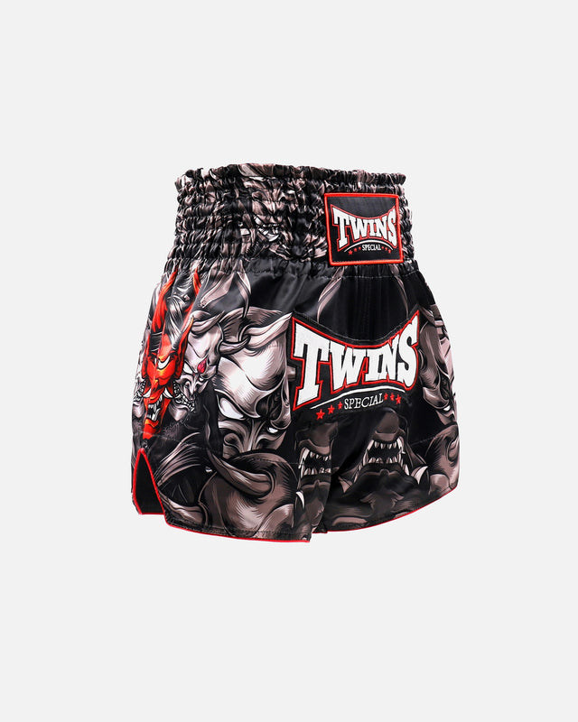Twins Muay Thai shorts TTBL Kabuki – Sort