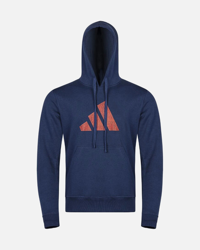 Adidas Hoodie Perfo Script Graphic - Azul