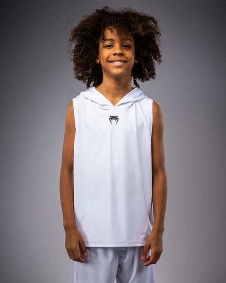 Venum Hoodie Elite Mouwloos Kinderen - Wit