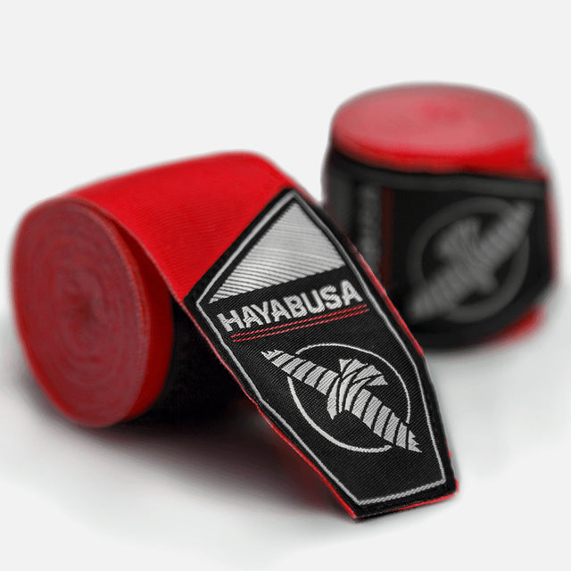 Bende da boxe Hayabusa Perfect Stretch Bambini - Rosso