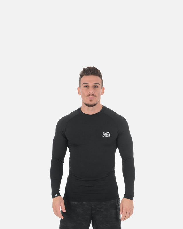 Rashguard Phantom Athletics Tactic Manga Larga – Negro