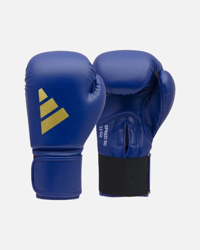 Guantoni da boxe Adidas Speed 50 – Blu/Oro