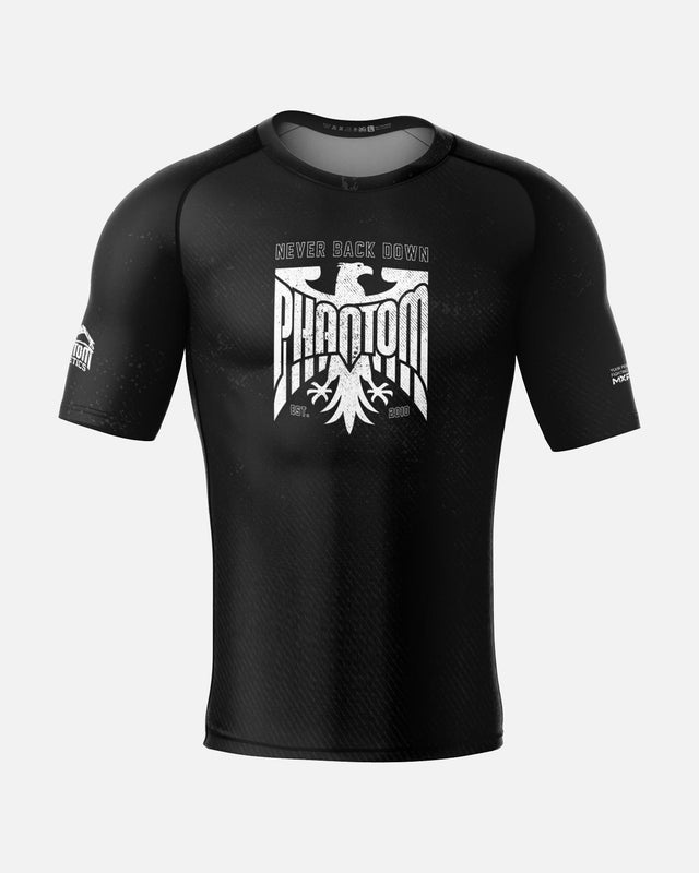 Rashguard Phantom Athletics Germany Eagle manches courtes – Noir
