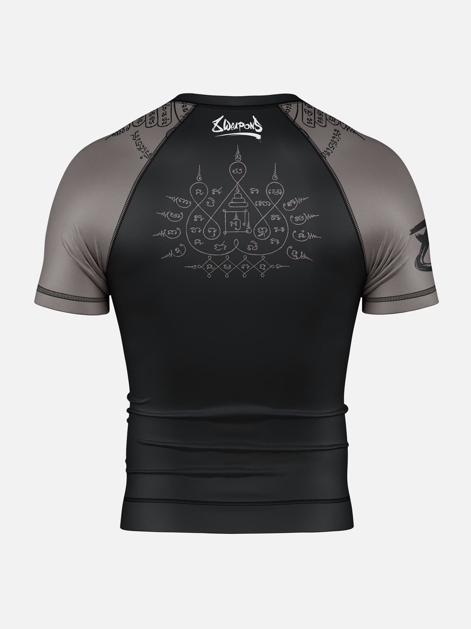 Rashguard 8 WEAPONS 8 Ways Yant 2.0 – Černý