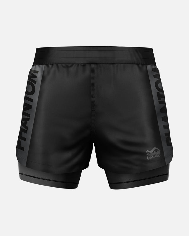 Shorts de compression Phantom Athletics Fusion 2in1 Apex – Noir