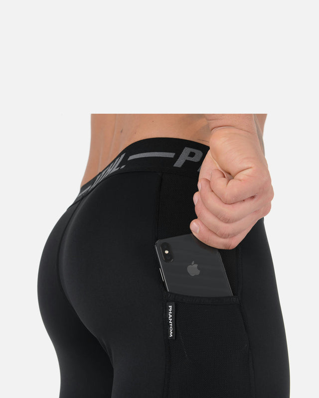 Shorts de compression Phantom Athletics Tactic – Noir