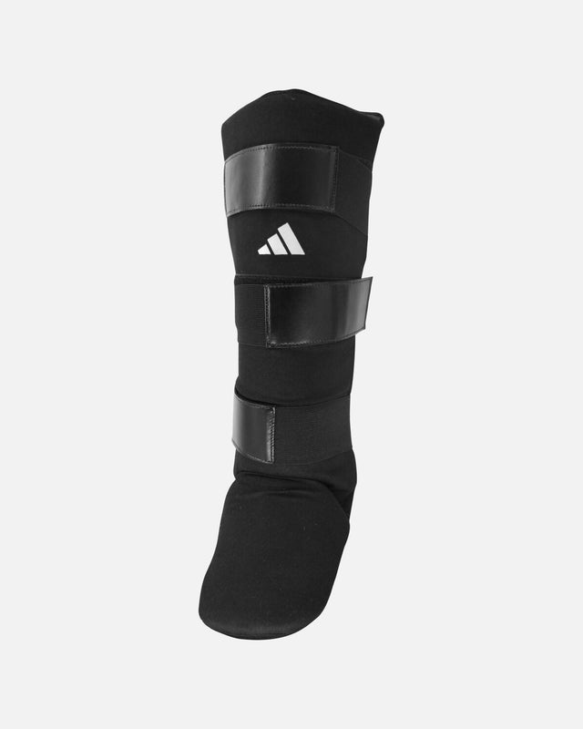 Adidas Skinnebensbeskyttere Textile Shin Instep Guard - Sort/Hvid