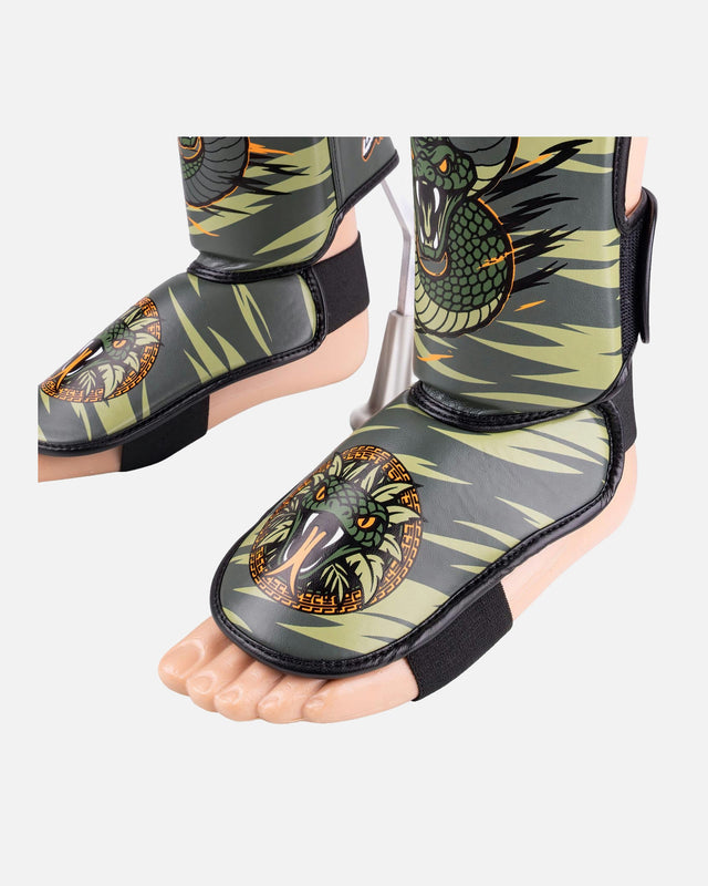 Espinilleras 8 WEAPONS Beastial Viper – Caqui