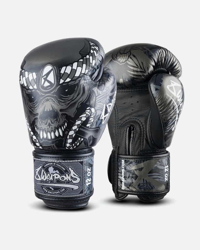8 WEAPONS Boksehandsker Bone Island – Sort