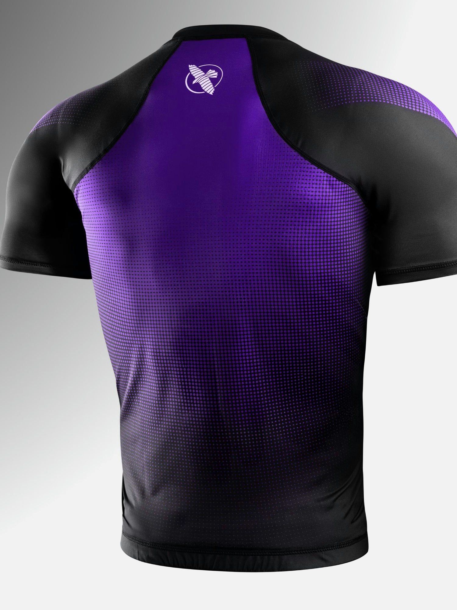 Rashguard Hayabusa Pro Ranked cu mâneci scurte – Violet