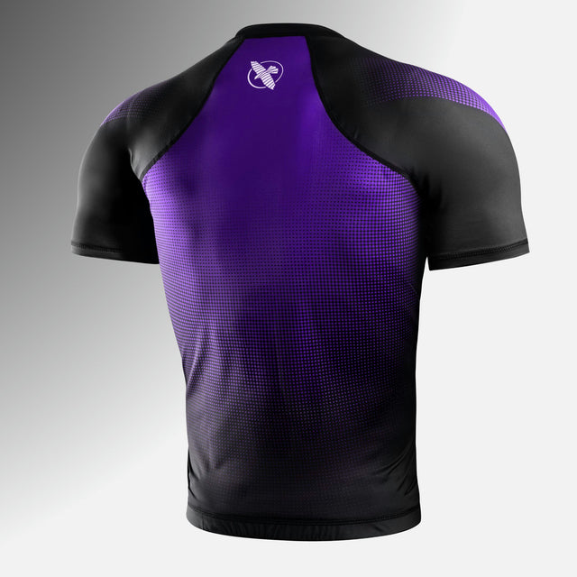 Rashguard Hayabusa Pro Ranked cu mâneci scurte – Violet