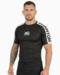 Phantom Athletics Rashguard EVO Apex Korte Mouwen - Sort