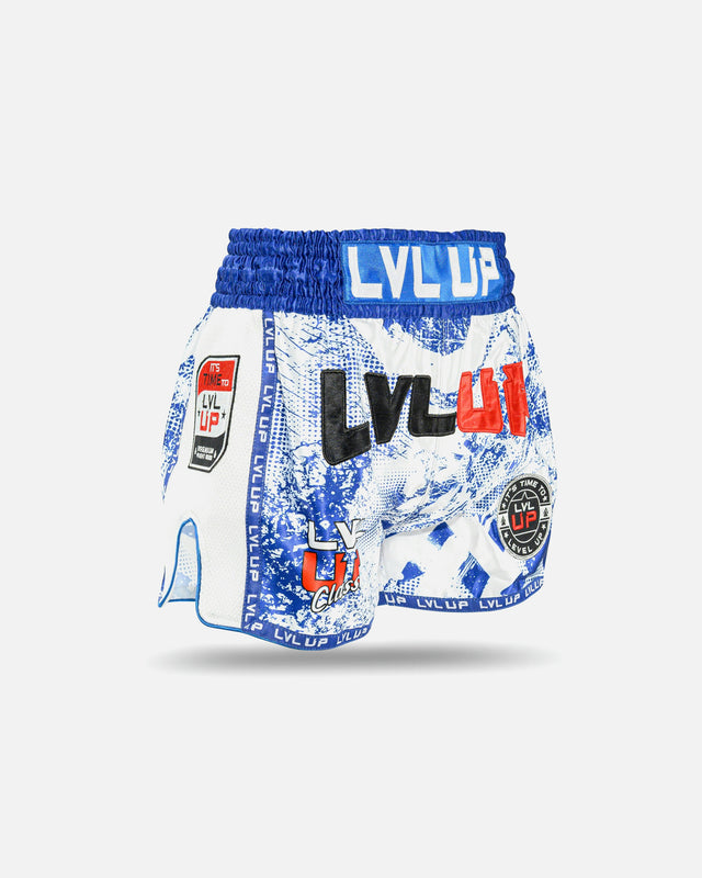 LVL UP Muay Thai shorts Stadium – Blå